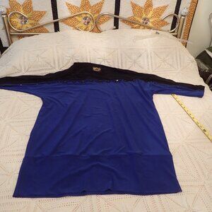 Bob Mackie Wearable Art Embellished Tunic Top